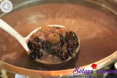 Ch&egrave; hạt sen đậu đen 4