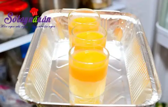 Học b&iacute; quyết l&agrave;m thạch b&iacute; ng&ocirc; ba tầng cực thơm m&aacute;t
