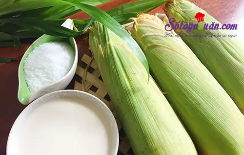 Hướng dẫn l&agrave;m sữa ng0&ocirc; ấm n&oacute;ng ng&agrave;y gi&oacute; lạnh về nguy&ecirc;n liệu