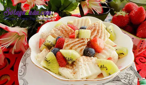 Sữa chua dẻo bổ dưỡng m&aacute;t lạnh ng&agrave;y n&oacute;ng bức
