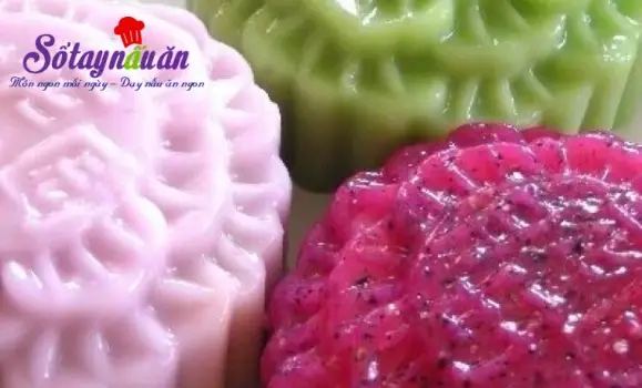 Không cần lò nướng vẫn làm được “bánh trung thu” rau câu