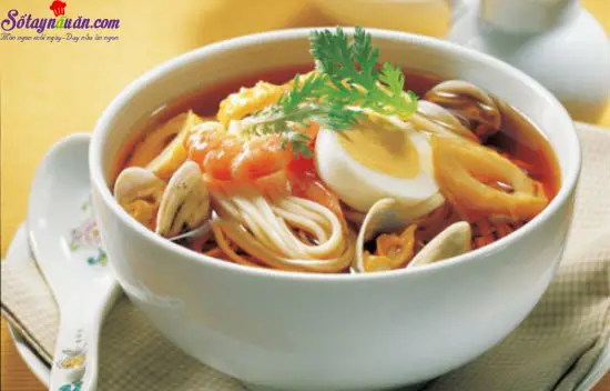 C&aacute;ch nấu m&igrave; somen cho b&eacute; 6