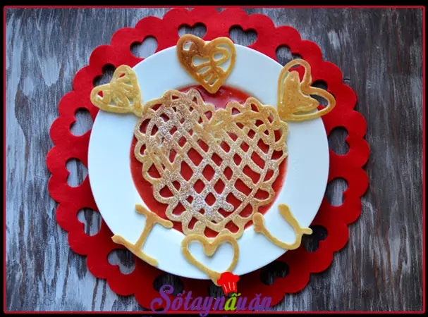 Cách làm bánh pancake dành tặng nửa còn lại yêu thương