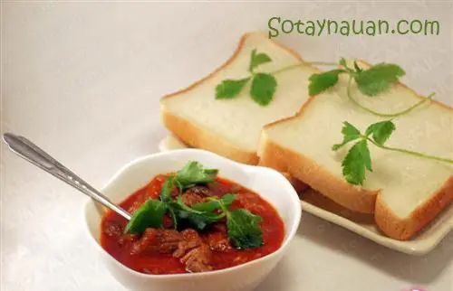 Cách làm bò sốt vang, món ngon cuối tuần cho cả nhà