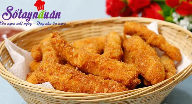 Cách làm gà que chiên xù dậy mùi, giòn tan