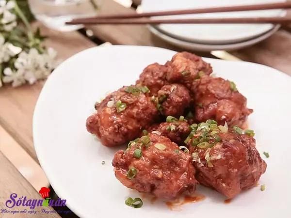 Cách làm gà rán phong cách Hàn quốc nhiều người mê
