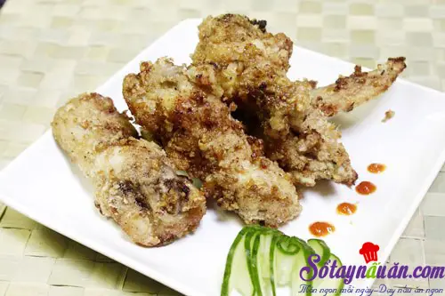 Cánh gà rán tỏi