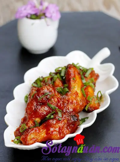 Cánh gà sốt tương cà cho bé