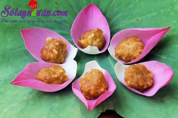 Chả cốm đậm đà hương vị thơm ngon