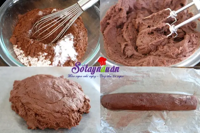 c&aacute;ch l&agrave;m b&aacute;nh quy kem chocolate