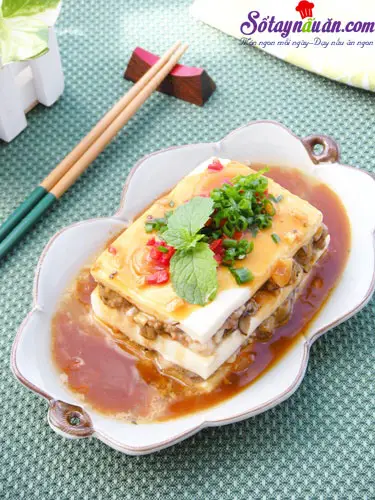 C&aacute;ch l&agrave;m đậu hũ hấp t&ocirc;m gi&uacute;p giảm b&eacute;o 5