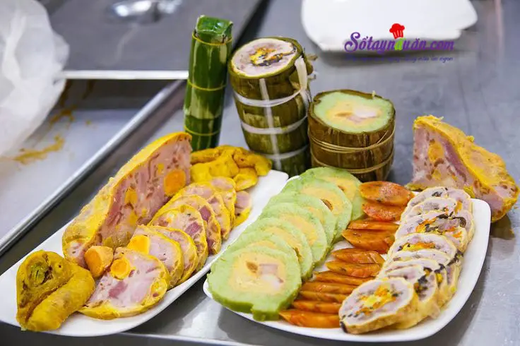 C&aacute;ch l&agrave;m g&agrave; r&uacute;t xương nhồi jambon 6