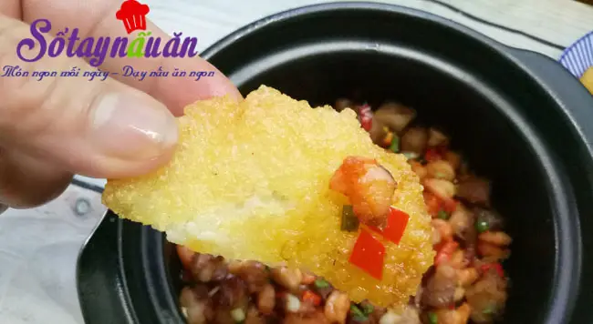 C&aacute;ch l&agrave;m x&ocirc;i chi&ecirc;n gi&ograve;n chấm kho quẹt ngon hết sẩy