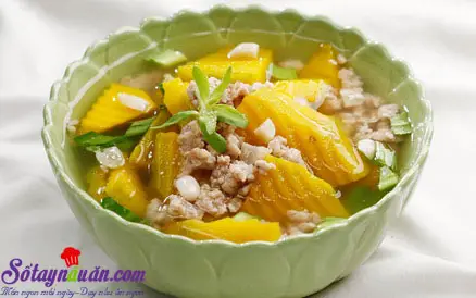 C&aacute;ch nấu canh b&iacute; đậu phộng thơm ngon bổ dưỡng 