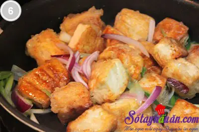 Đậu phụ rang muối 6