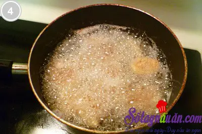 Gi&ograve;n tan thịt g&agrave; chi&ecirc;n x&ugrave; 4