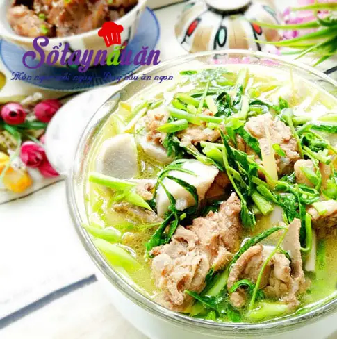 Vịt hầm khoai sọ 7