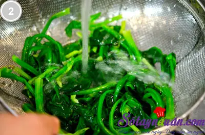 Cải trộn chua ngọt 2