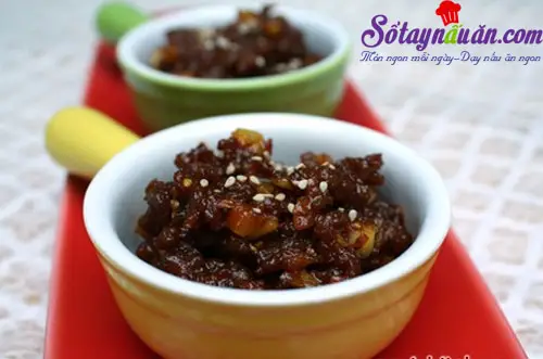 thịt b&ograve; x&agrave;o chua ngọt