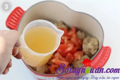 Thịt vi&ecirc;n sốt c&agrave; chua 3