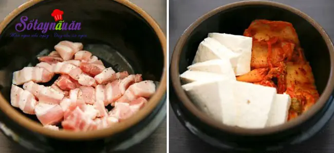 Hướng dẫn nấu canh kim chi đậu phụ cay cay ngon ngọt