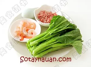 Rau tron tom trung, rau tron dep mat, rau tron ngon dep mat, cach lam rau tron ngon, nau an ngon, mon ngon, So tay nau an