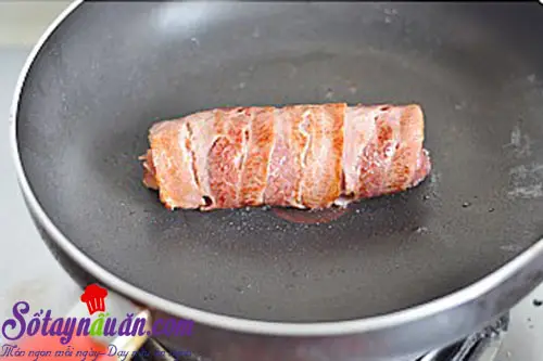 thịt x&ocirc;ng kh&oacute;i cuộn g&agrave; nướng thơm ngon 6