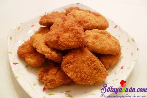 Giòn tan thịt gà chiên xù