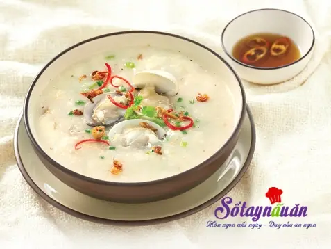 Hướng dẫn cách nấu cháo ngao nước cốt dừa thơm ngon