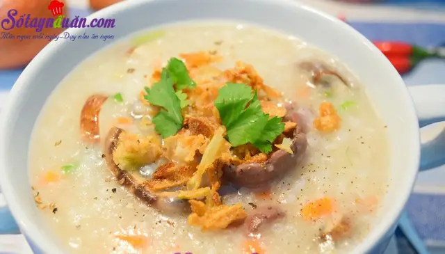 Hướng dẫn cách nấu cháo tim heo cho bé ăn dặm